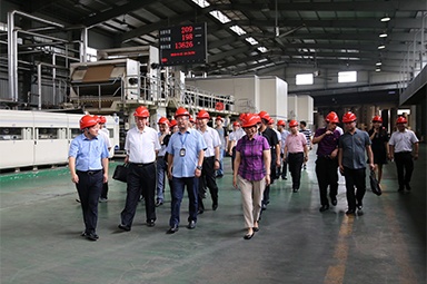2018年9月12日，全國政協常委、提案委員會副主任郭庚茂、支樹平率領調研組蒞臨公司開展調研